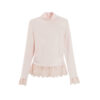 Pink Lace Long Sleeves