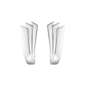 SYMMETRY EARRING SILVER PAIR